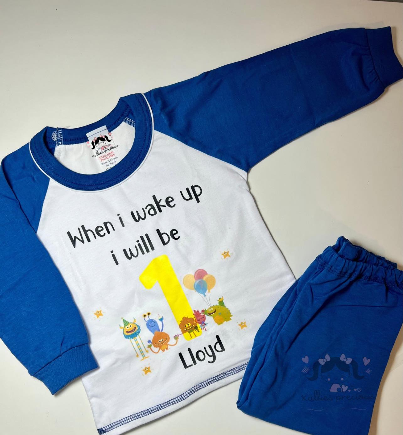 Personalised Kids Pyjamas