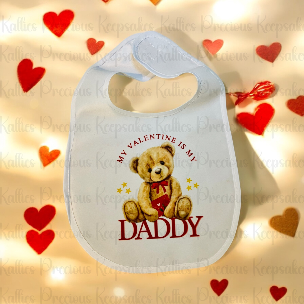 Valentine’s Day Bib