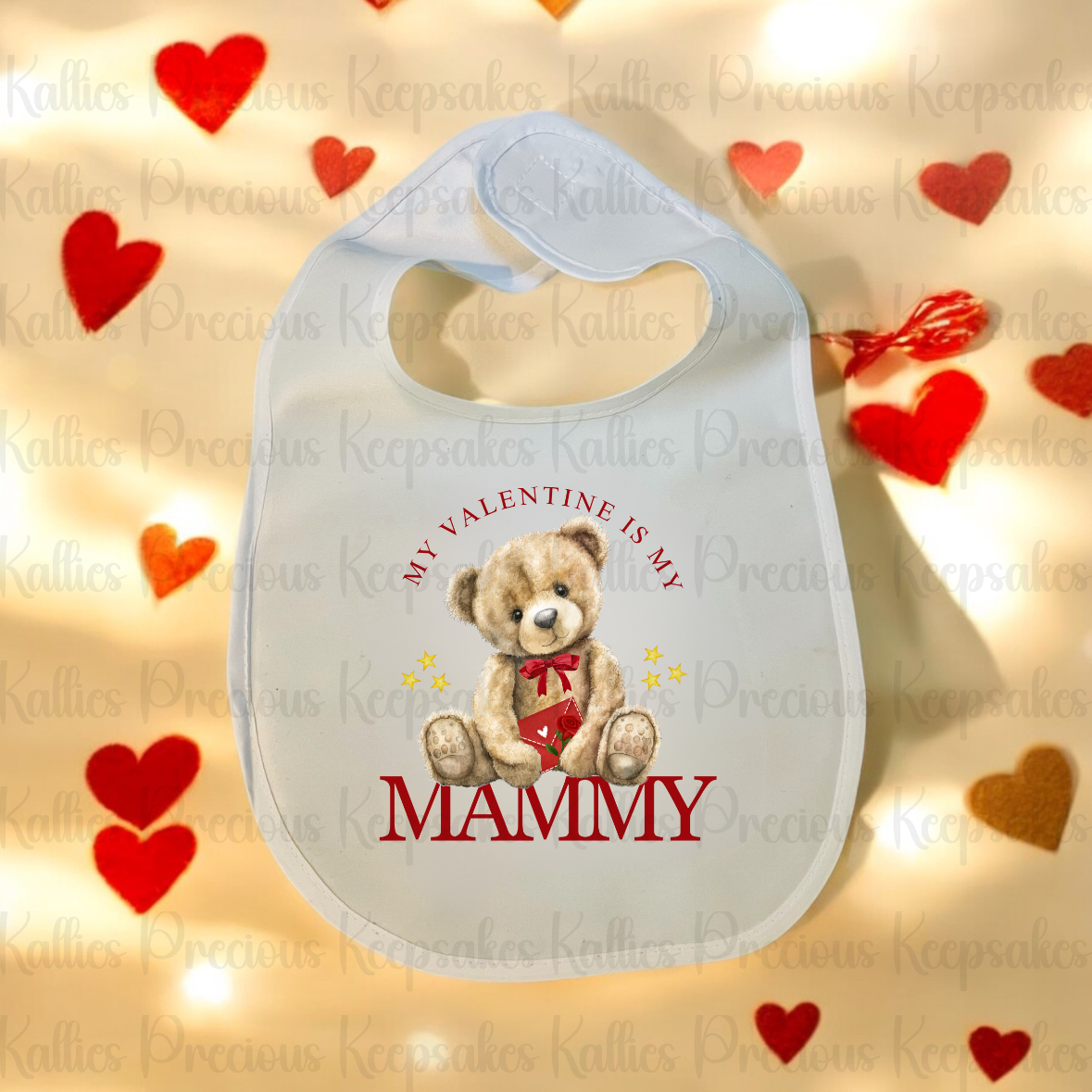 Valentine’s Day Bib