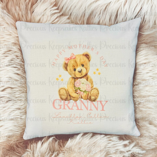 Happy Mothers Day Granny Cushion Cover