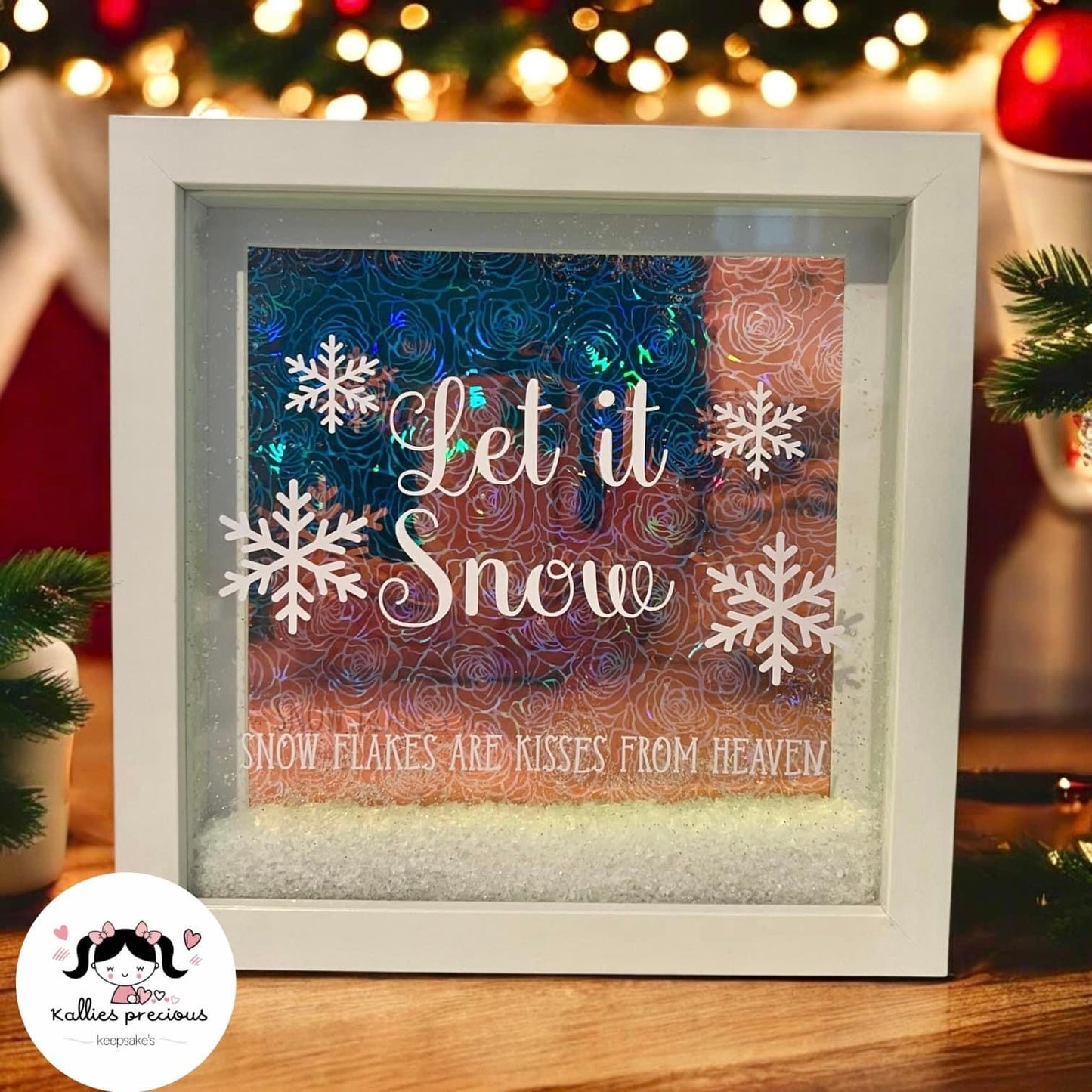 Let it snow Shadow Box